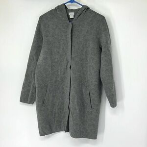 Chicos EUC women’s hooded sweater size medium